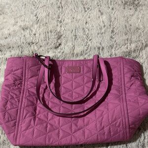 Kate Spade Fuchsia Quilted Tote